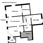 Apartament 115 Qm Fuer Bis Zu 8 Personen Mit 4 Schlafzimmern